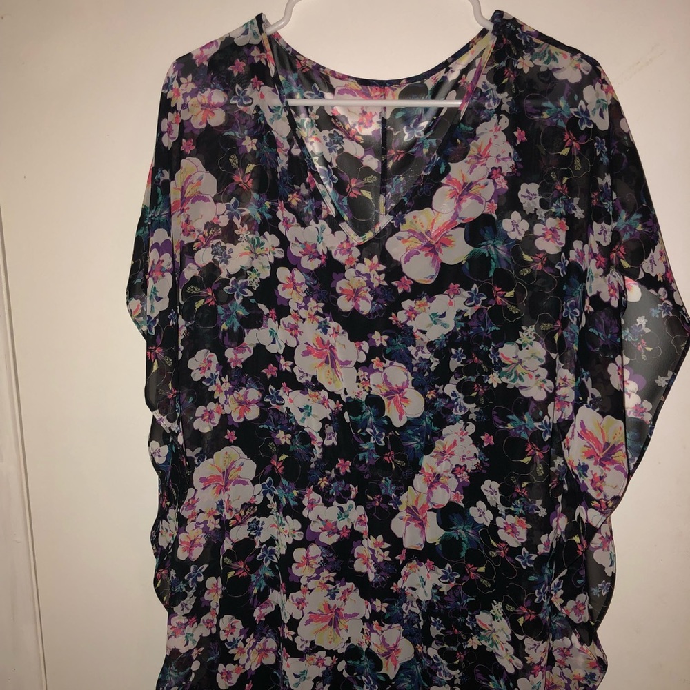 Express size medium floral dress